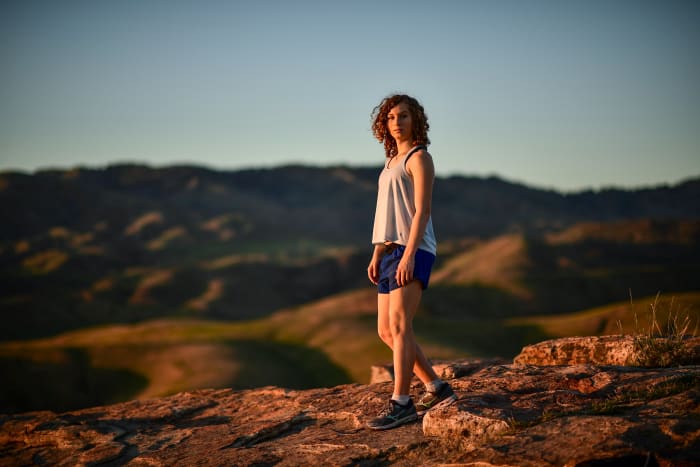 Lindsay Hecox, who would like to run for Boise State's cross-country team, is part of a lawsuit challenging an Idaho law that would prevent her from doing so.